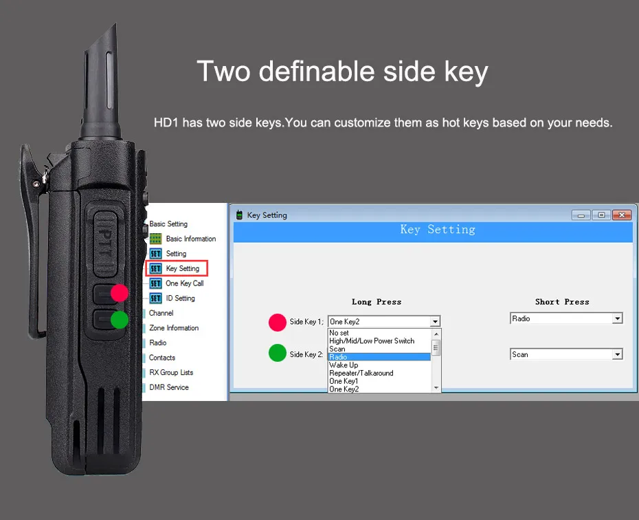 Двухдиапазонный DMR радиоприемник Retevis Ailunce HD1 gps цифровая рация VHF UHF любительский радиоприемник Hf трансивер программный кабель