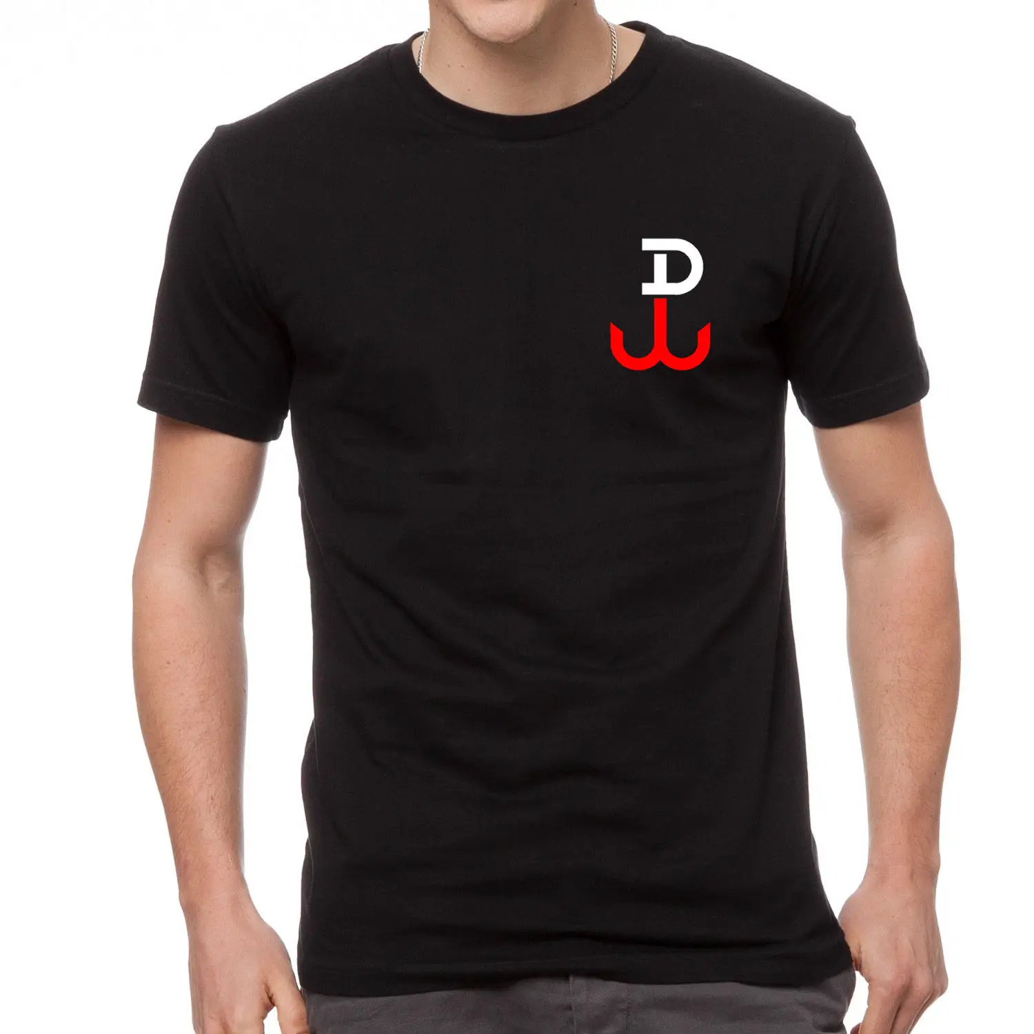 

Polska walczaca koszulka patriotyczna Polish fight Poland symbol logo t-shirtes free shipping Cool Casual pride t shirt men