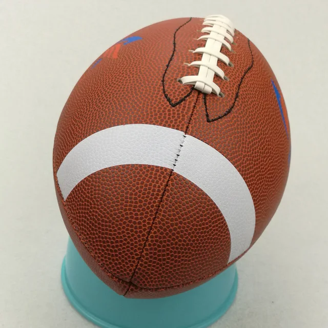 ActEarlier Sports Balls Official Size 9 American Football Rugby Ball PU leather Rugby For Training Gift Entertainment Kids Toy