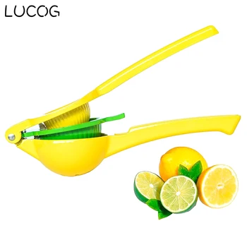 

LUCOG Household Lemon Fruit Juicer Premium Quality Metal Lemon Lime Squeezer Enameled Aluminum Lemon Tools