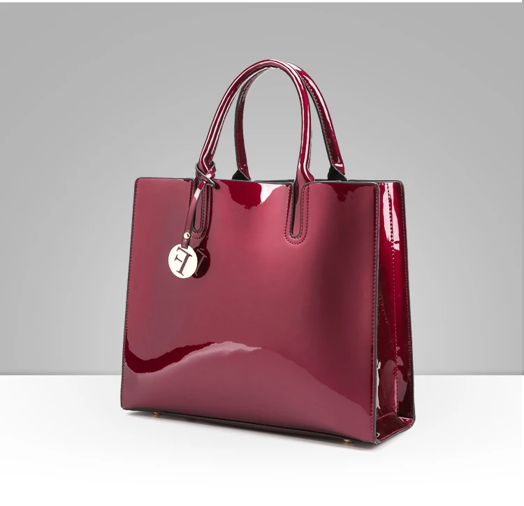 Яркая поверхность, женские сумки, модные сумки, дизайнерская сумка, роскошная Брендовая женская большая сумка, женские ручные сумки