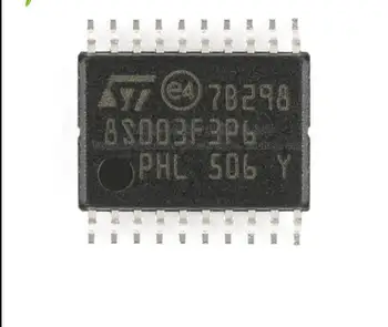 

STM8S003F3P6TR TSSOP-20 16MHz/8KB 8-bit microcontroller MCU as original new