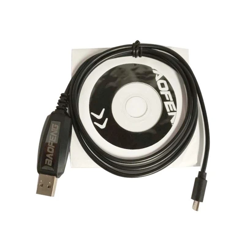 Original BAOFENG USB Programming Cable For BAOFENG BF-T1 Mini Radio Walkie Talkie With CD Firmware Parts Original BAOFENG USB Programming Cable For BAOFENG BF-T1 Mini Radio Walkie Talkie With CD Firmware Parts