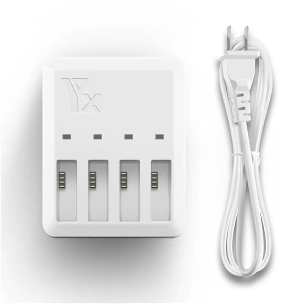 Tello Charger 4in1 Multi Battery Charging Hub for Tello EDU 1100mAh Drone Intelligent Flight Battery Quick Charging USEU Plug-4