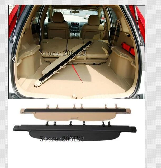 Tout neuf! Couverture beige de cargaison de bouclier de sécurité de coffre  arrière de tissu pour Honda CRV CR-V 2007 2008 2009 2010 2011 - AliExpress