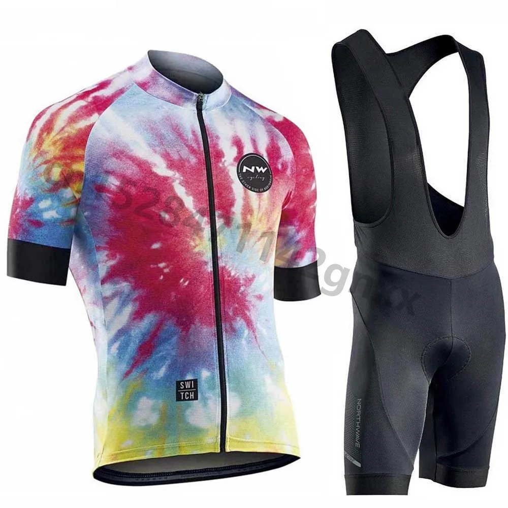 Northwave летние мужские велосипедные Джерси Набор дышащая велосипедная одежда для велоспорта велокостюм из флиса Maillot Ropa Ciclismo NW - Цвет: 9