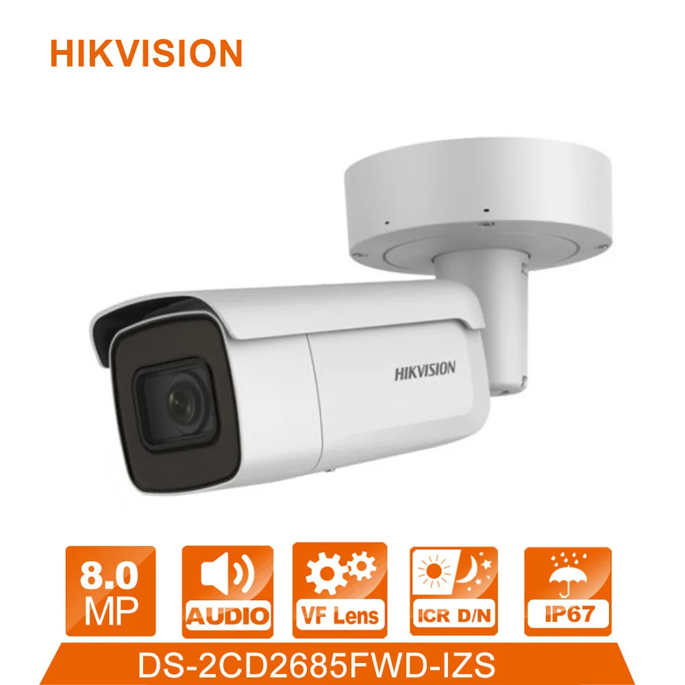 

HIK Original DS-2CD2685FWD-IZS English Version IP Camera Vari-focal Motorized POE cctv camera Replace DS-2CD2642FWD-IZS