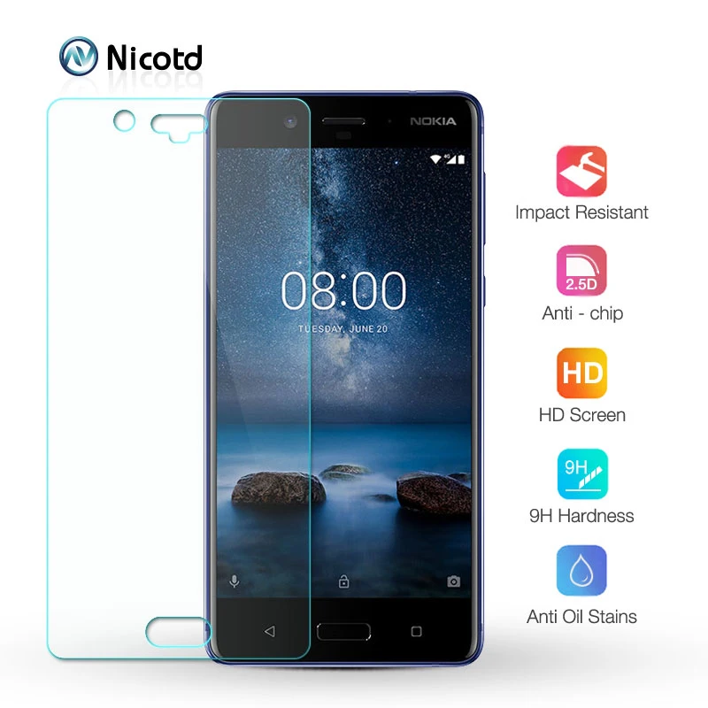 Premium Tempered Glass Film For Nokia X7 X6 X5 8 Protective Film For Nokia Lumia 7.1 plus 6.1 5.1 3.1 8 7 6 5 3 Screen Protector (6)