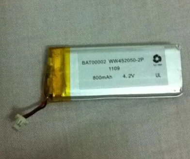 

Free shipping WW452050-2P 800mAh 4.2V 3.7v 452050 402050 li-polymer battery lithium rechargeable battery