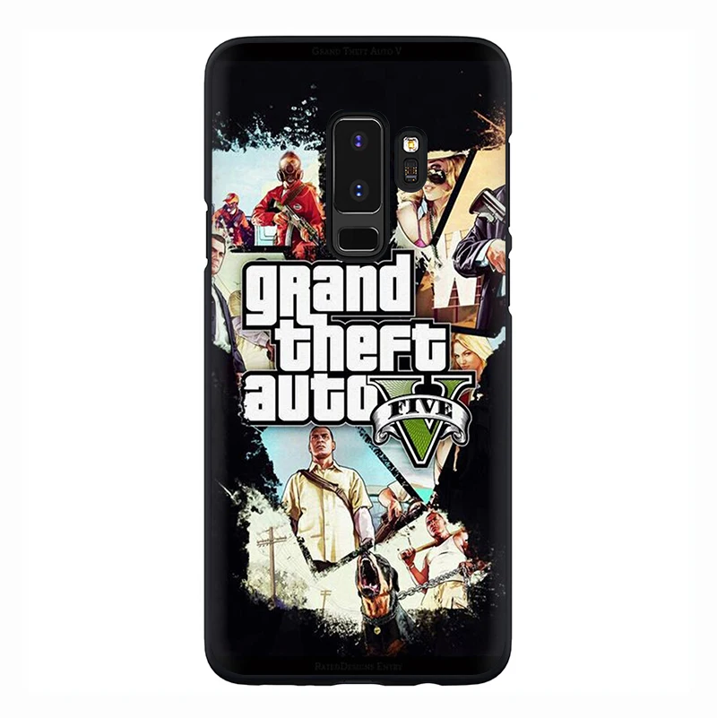 GTA 5 Grand Theft мягкий чехол для телефона samsung Galaxy M10 20 30 S6 7 Edge S8 9 10 Plus Note8 9 - Цвет: B7