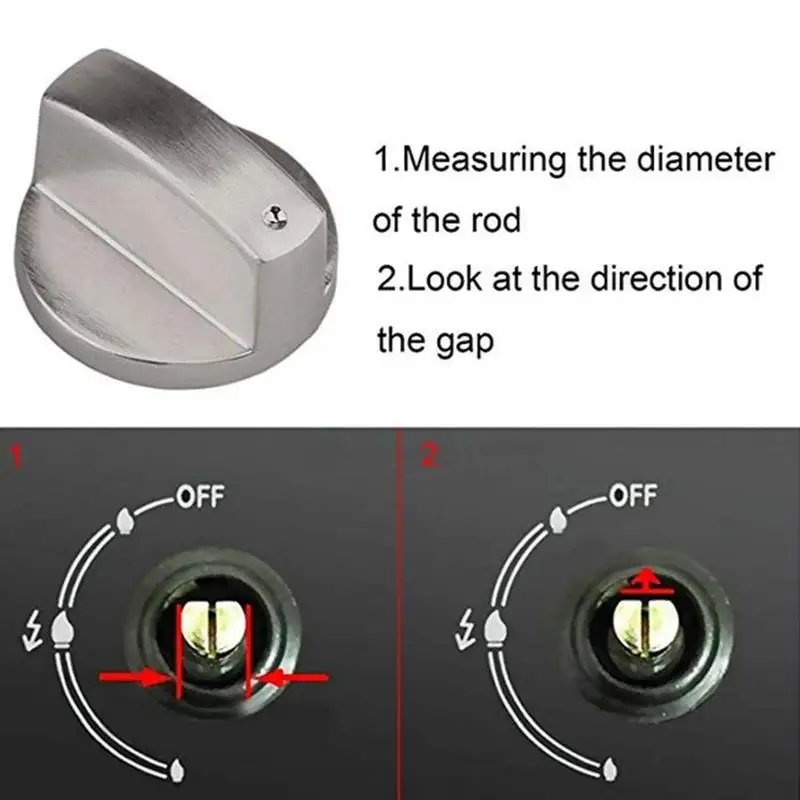 Универсальный металлический поворотный переключатель ручки управления запасной аксессуар для кухонной плиты газовая плита духовка варочная панель Kichen инструменты