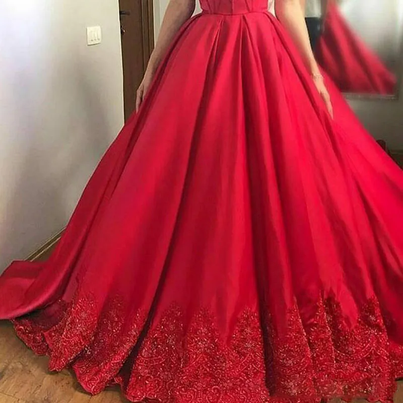 Красное длинное формальное вечернее платье с аппликацией A Line vestido de festa longo robe de soiree элегантное v-образный вырез шикарное вечернее женское