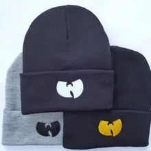 3 цвета, женская шапка с WU TANG CLAN, теплые зимние шапки для мужчин и женщин вязаная Шапочка, шерстяная шапка в стиле хип-хоп, мужская шапка Gorros De Lana