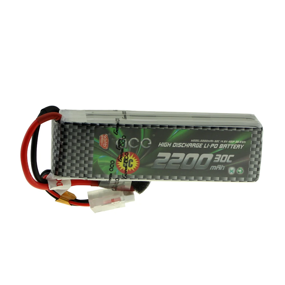 Gens ace 4S 14.8V 2200mAh 30C Lipo