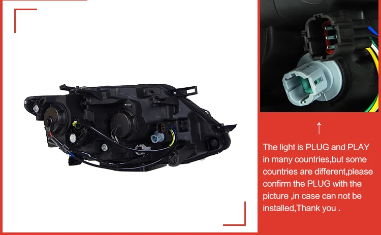 АКД автомобильный Стайлинг для Nissan X-trail фары- Rouge светодиодный фары DRL Hid вариант головной лампы Ангел глаз луч аксессуары