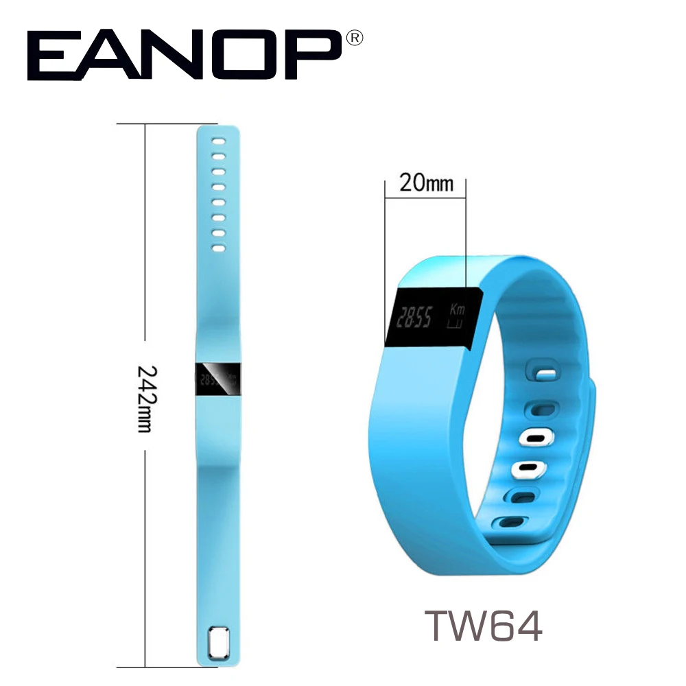 Hotsale Смарт Браслет Фитнес-Трекер Группа Спорт Smart Watch Деятельность Трекер TW64 |
