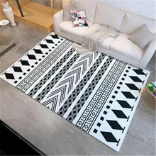 WINLIFE простой и модный домашний ковер, нескользящий коврик, декор для гостиной, спальни, напольные коврики