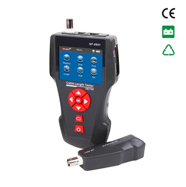 

Free shipping Noyafa NF-8601A Multipurpose digital Cable Tracker for Length test Ping & POE tester