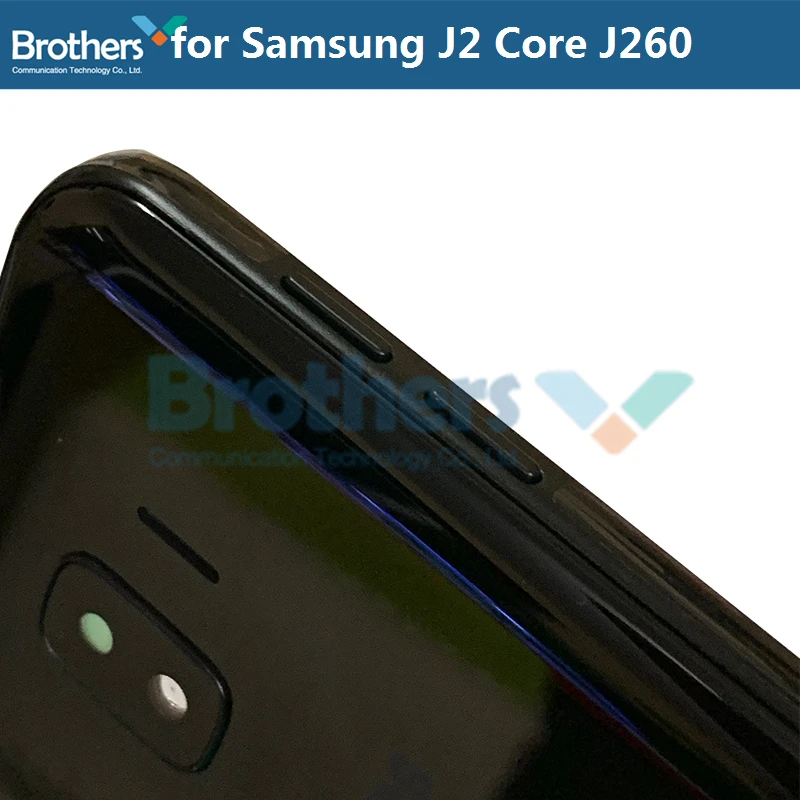 Полный корпус для Samsung Galaxy J2 Core J260 средняя рамка с кнопками объектива камеры J260F