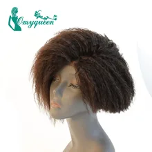Lace Front Wig Yaki Straight Human Hair Wigs Brazilian Lace Front Wig Glueless Kinky Straight Bleached Knots For Black Women