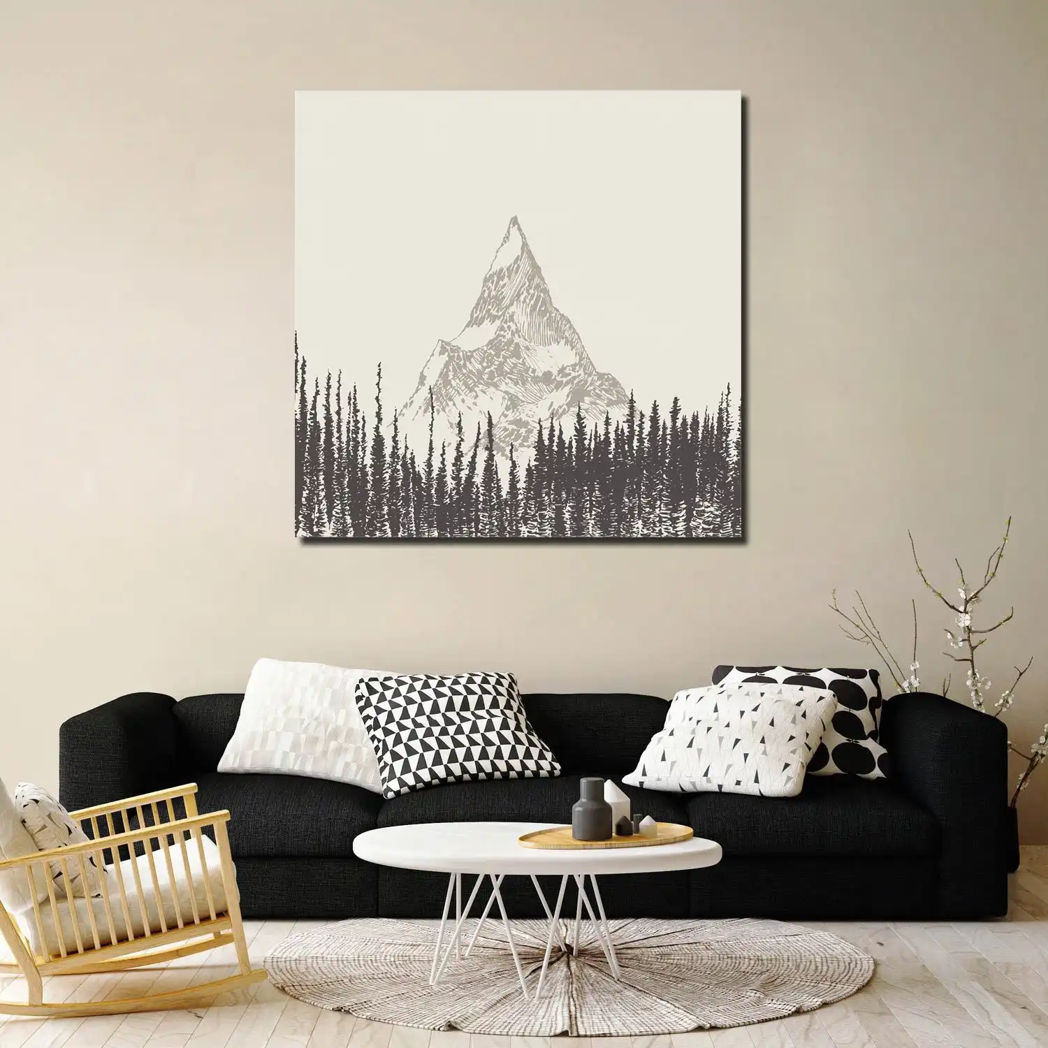 Artstore Pico Pintura Al Oleo Pared Arte Impresion Navidad Dia