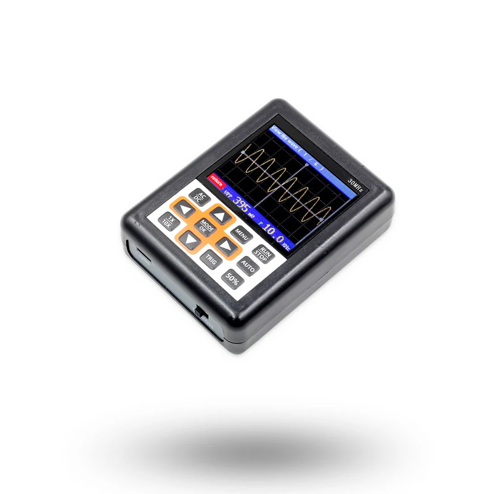 

2.4 Inch IPS Screen Digital Oscilloscope Waveform Generator With 30MHz Bandwidth 200M Sampling Rate 320*240 Resolution Tester