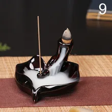 Маленькая Будда ладан держатель курильница для благовоний курильница домашний офис Чайный домик Декор Прямая