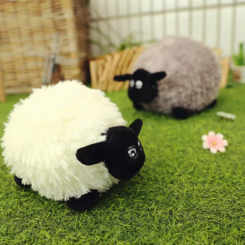 

1PC Cartoon Sheep Lamb Doll Plush Toys Stuffed Soft Plush Toy Lovely Soft Fluffy Stuffed Sheep Character Baby Birthday Toy Gift