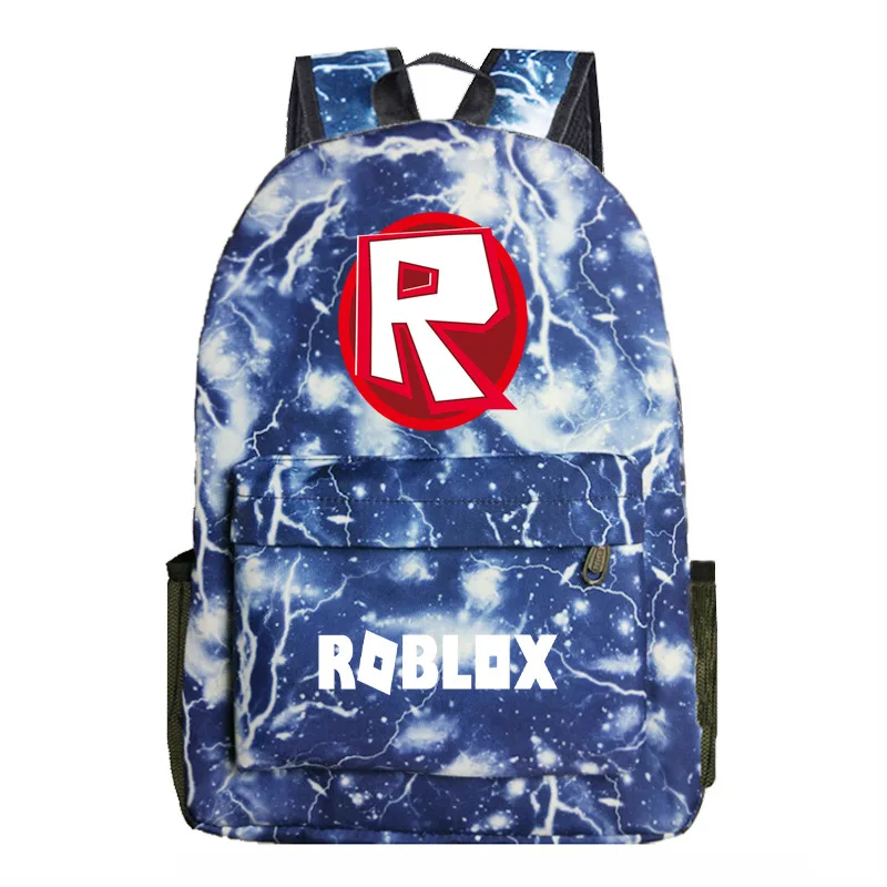

R Printed Roblox Rucksack Notebook backpack Students Game Bag Backpack School Bags Multi Style