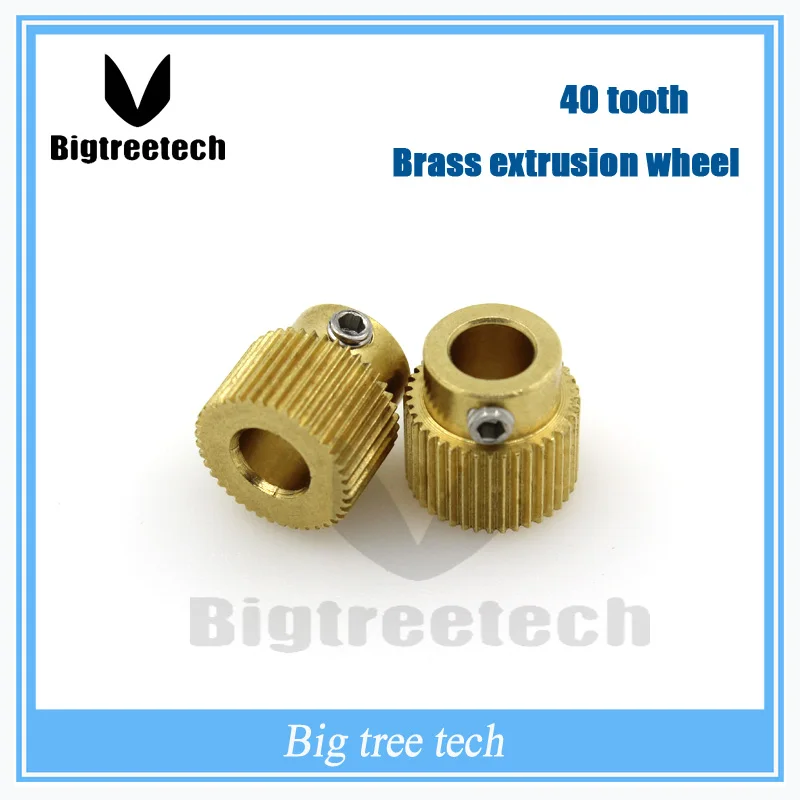 3D принтер MK7 MK8 экструдер 40 зубьев|mk8 extruder gear|extruder feedextruder wheel |