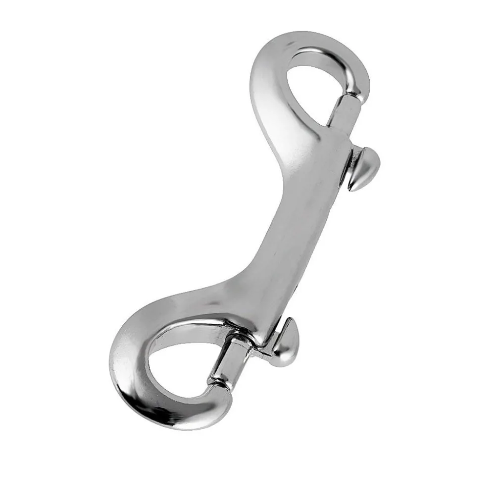 316-Stainless-Steel-115mm-Double-End-Bolt-Snap-Hook-Marine-Grade-Double-Ended-Snaps-Diving-Clips