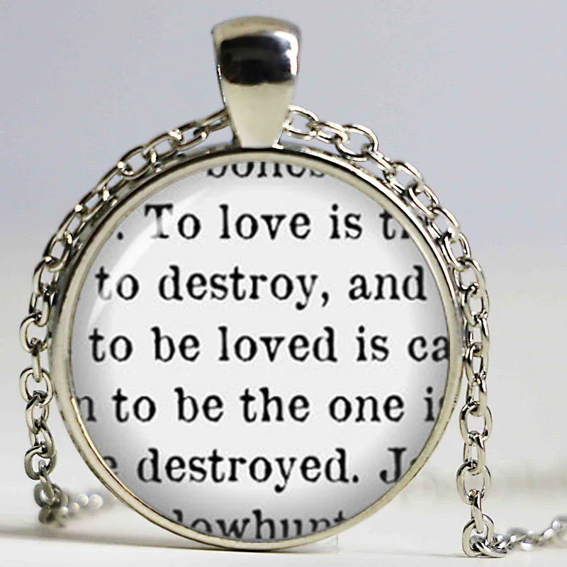 Ожерелье 1 шт. инструменты Mental To love is to description city Shadowhunter bone ожерелье с кристаллами