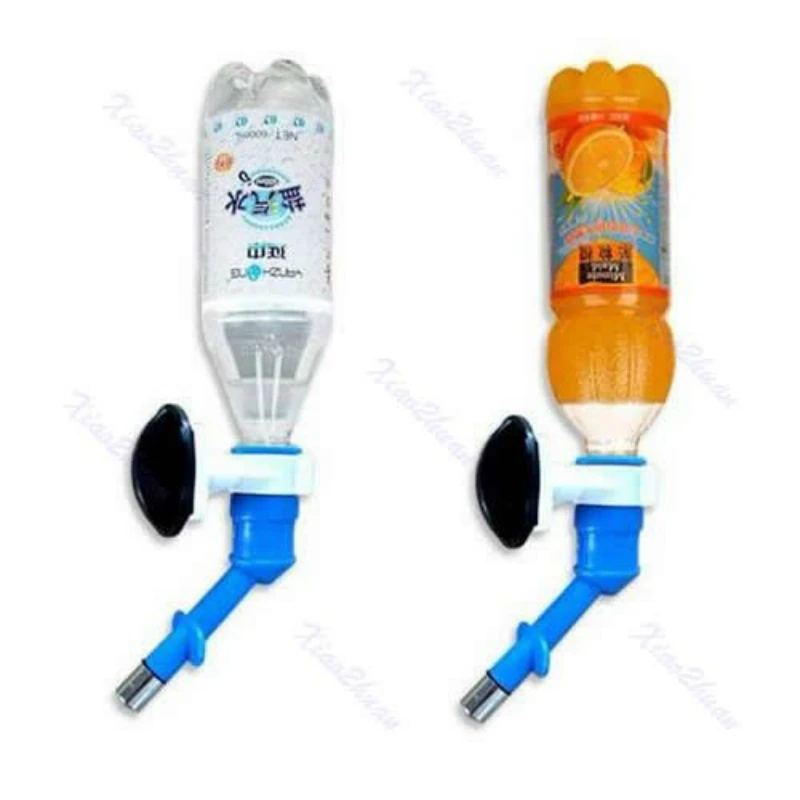 

1 pcs High Quality Pet Cat Puppy Dog Hanging Bottle Water Drinking Dispenser Fountain Head Feeder HXP001