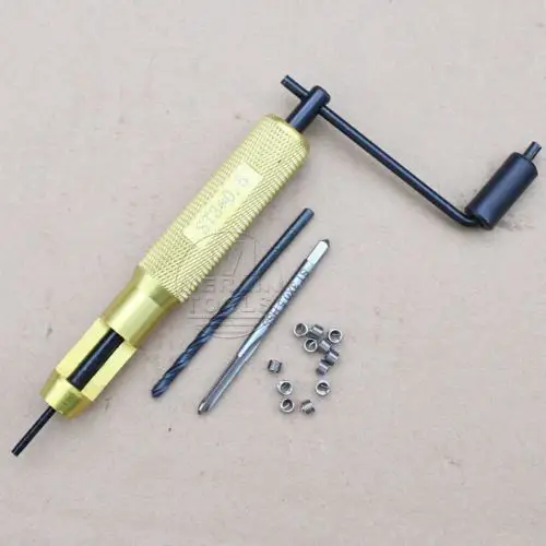 

Helicoil Thread Repair Kit M3 x 0.5 Drill and Tap Insertion Tool