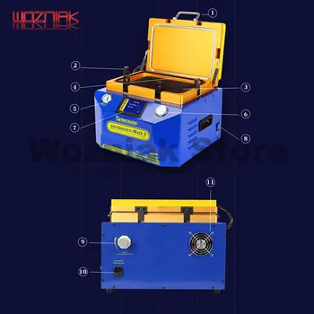 

MECHANIC Vacuum Lamination Machine OCA Laminator Mobile Phone Screen Repair LCD refurbish for iPhone Edge Repair Bubble Remover