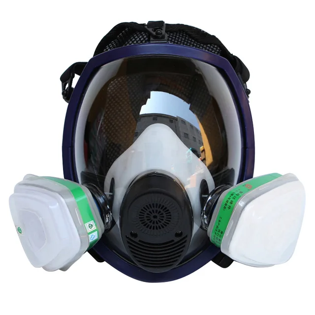 Gas masks Full Face Chemical Respirator Mask + Filter Cartridge