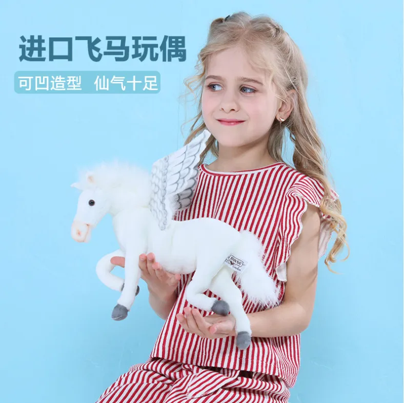 

High quality Real Life Plush Stuffed Animals & Plush horse model toys for boys girl gift present