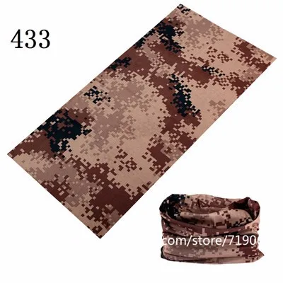 Military Army Camouflage Series pattern Bandanas Sports Ride Bicycle Motorcycle Turban Magic Headband Veil Scarf hair scarf for men