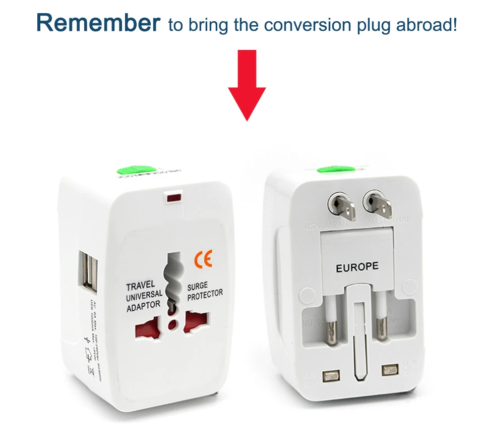 Electric Plug power Socket Adapter International travel adapter Universal Travel Socket USB Power Charger Converter EU UK US AU (3)
