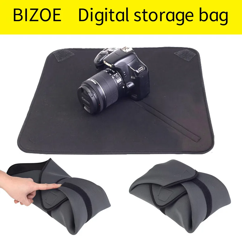 

BIZOE Camera Protective Wrap Cloth Blanket for Canon Nikon Sony DSLR Lens Flash Cloth Protect Cover High Quality