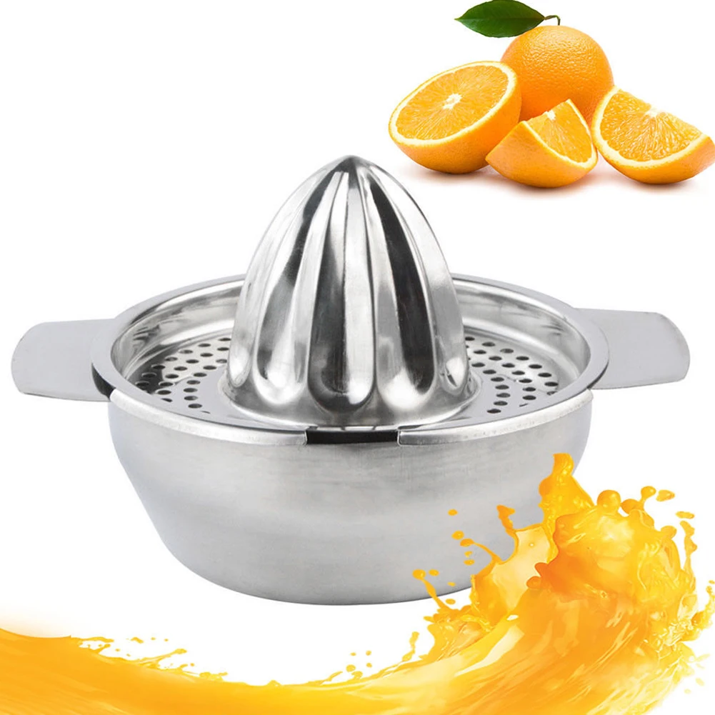 Портативный соковыжималка для лимона, ручной пресс, Мини соковыжималка для апельсинов, лимона, фруктов, кухонный инструмент, Соковыжималка из нержавеющей стали, кухонный аксессуар