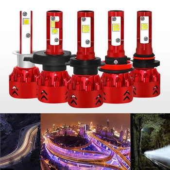 

H4 H7 H11 H1 H3 9005 COB Car LED Headlight Bulbs Hi-Lo Beam 80W 9600LM 6500K Auto Headlamp Fog Light Bulb DC12v 24v CREE-XHP50