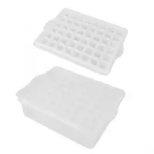 Zerodis пищевая форма для льда DIY PP ледяные лотки замораживание пудинга плесень шоколада с крышкой