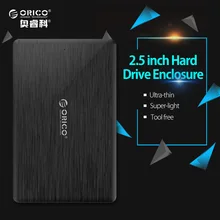 ORICO High-Speed Case 2.5 Inch HDD Case USB3.0 Micro B External Hard Drive Disk Enclosure for SSD Support UASP SATA III (2578U3)