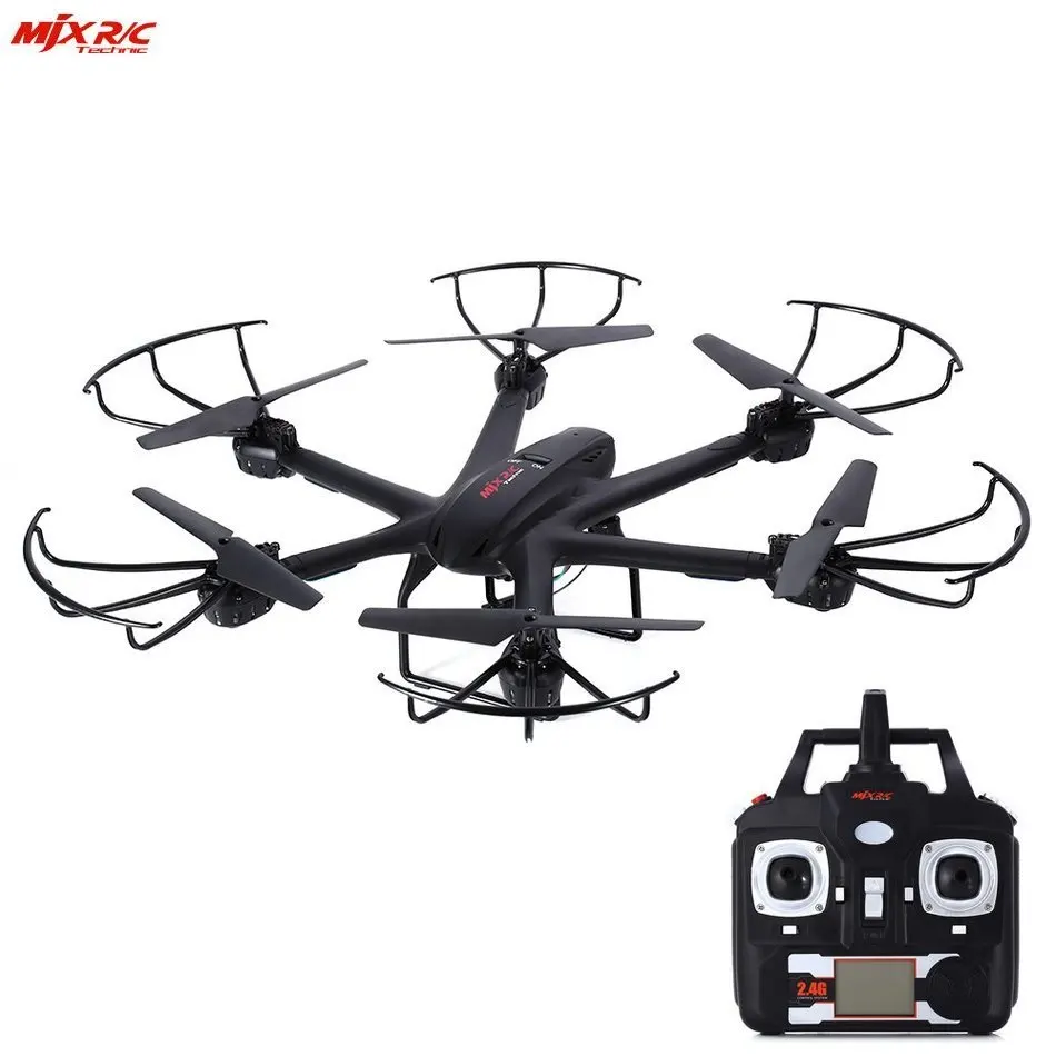 

MJX X601H WiFi FPV 720P CAM Air Pressure Altitude Hold 2.4GHz / APP Control 4 Channel 6 Axis Gyro Hexacopter 3D Rollover