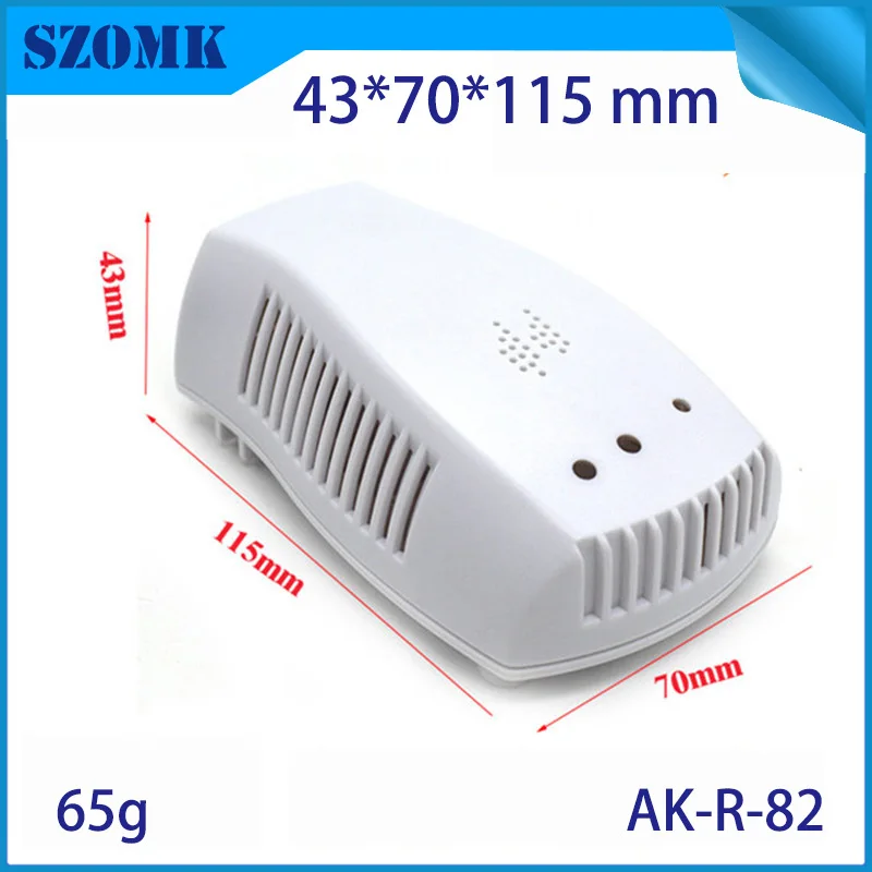 

4 pcs, 43*70*115mm szomk humidity plastic sensor enclosure project box speaker plastic switch housing distribution enclosure