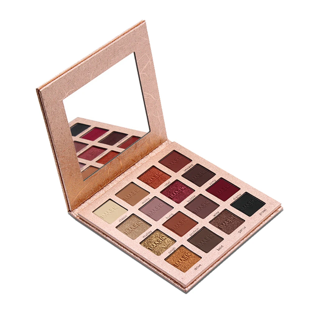 Shimmer Eyeshadow Palette 16 Colors Matte Smokey Eye Powder Glitter