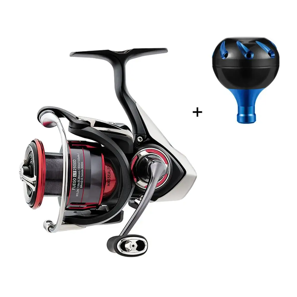 Daiwa FUEGO LT спиннинговая катушка с ручкой 5,2: 1/5. 3:1/6,2: 1/5. 7:1 Передаточное отношение 6+ 1 шарикоподшипники катушка для морской рыбалки - Цвет: Black Blue