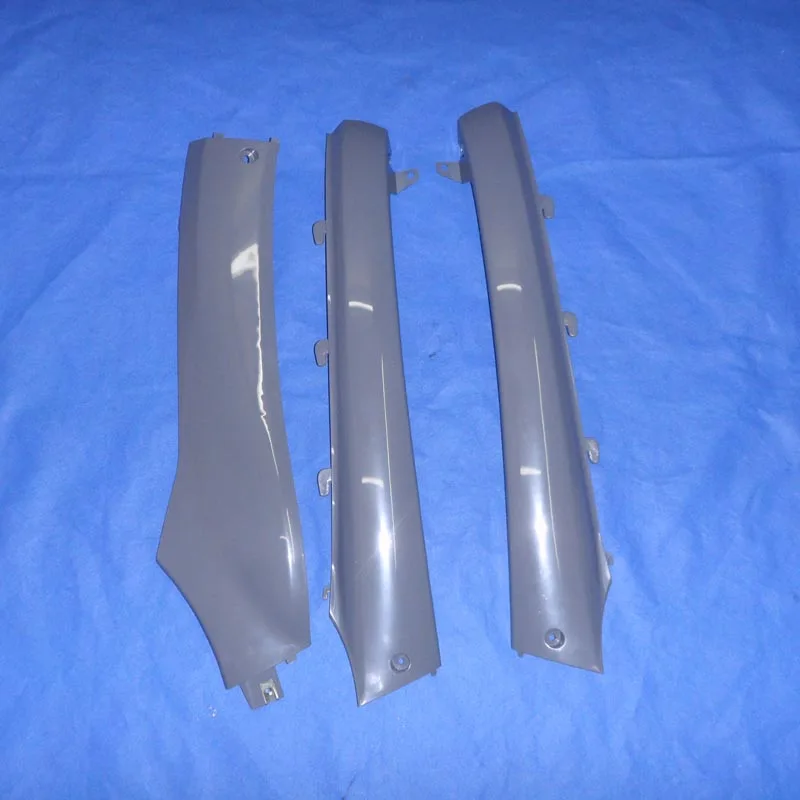 

For Front and rear side rails Haojue blue and silver edge of the trailing edge strip