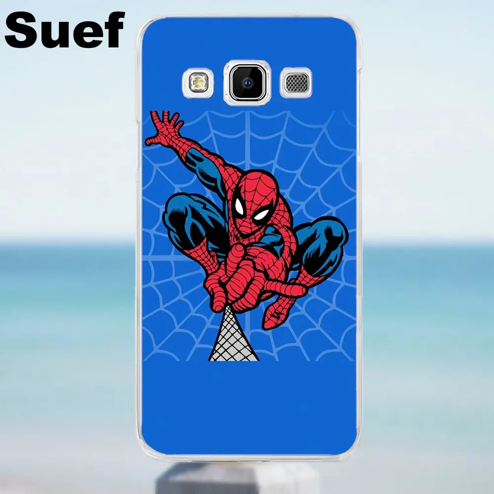 Suef мягкий термополиуретановый чехол для телефона на заказ Marvel Comics Человек паук